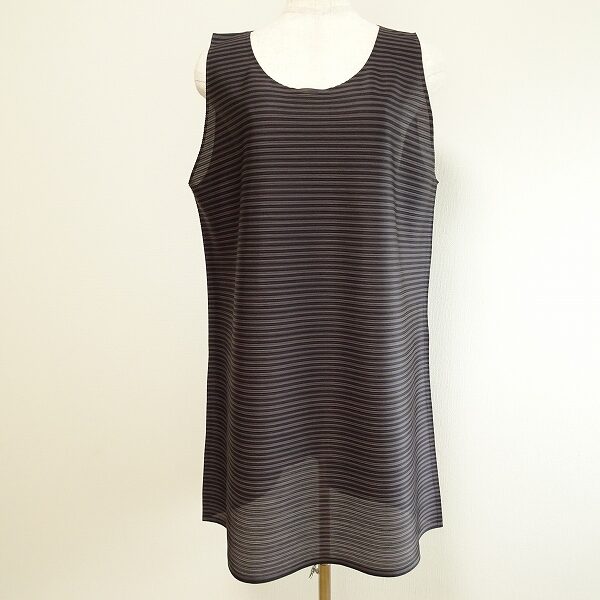 プリーツ×ボーダーで清涼感あり プリーツプリーズのチュニックを買取しました