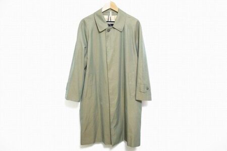 バーバリー カーキのコートを出張買取ご利用のお客様より買取しました