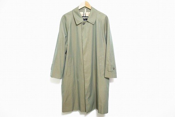 バーバリー カーキのコートを出張買取ご利用のお客様より買取しました