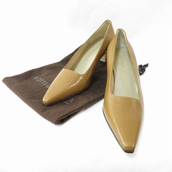 綺麗めになる ボッテガヴェネタのパンプスを買取しました