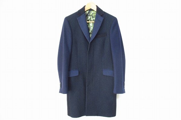 エトロのチェスターコートを出張買取ご利用のお客様より買取しました