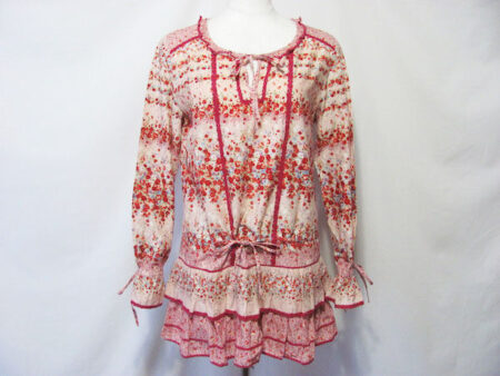ピンク×花柄でキュートなピンクハウスのチュニックを買取させて頂きました