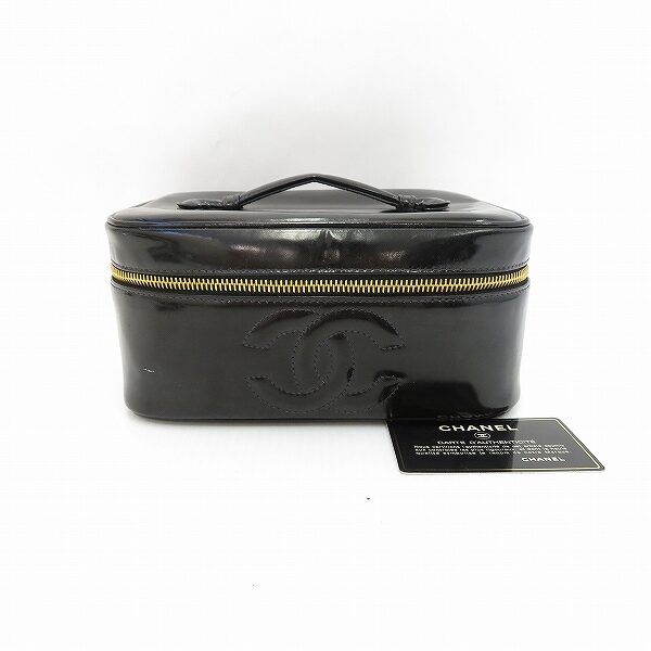 シャネルのバニティバッグを出張買取ご利用のお客様より買取しました