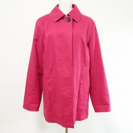 バーバリーのピンク コートを買取しました！賑やかさを出せる1枚