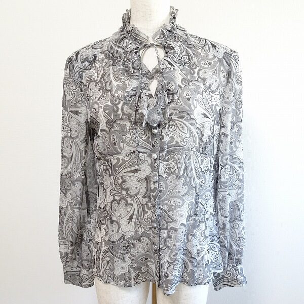 マダムジョコンダのシャツを買取しました!しっとりしたペイズリーが印象的