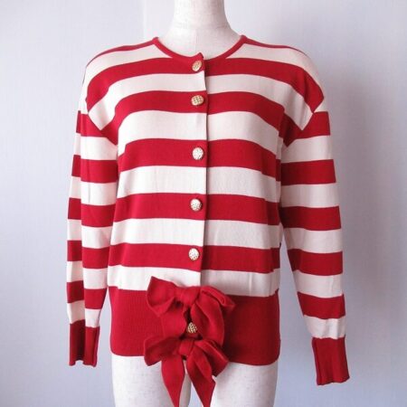 インゲボルグのカーディガンを買取しました！赤×クリーム色が可愛い