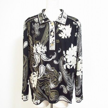 レオナールのカットソーを買取しました！ペイズリーと黒のハーモニー