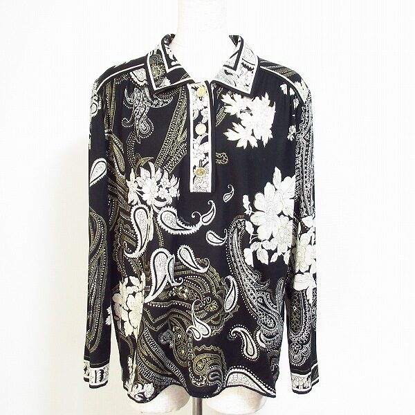 レオナールのカットソーを買取しました！ペイズリーと黒のハーモニー