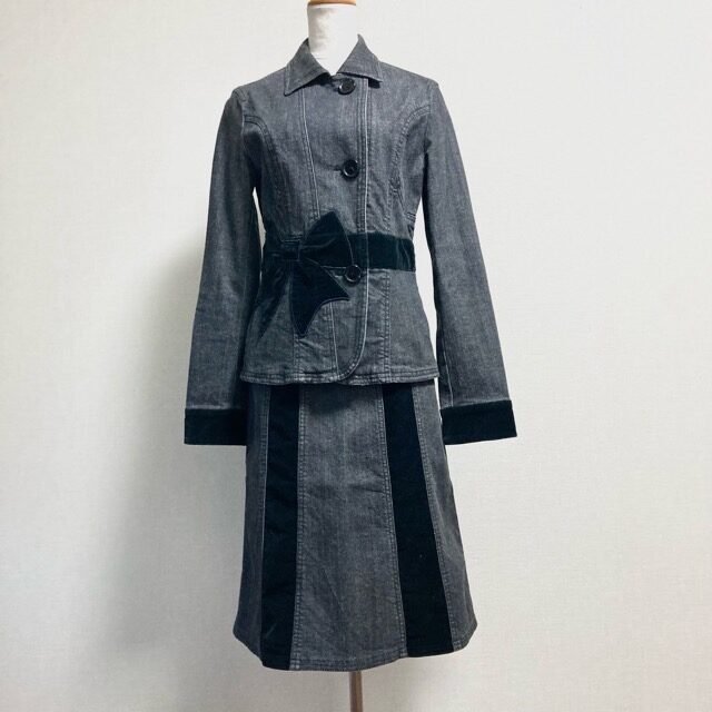 ブラックデニムでカッコ可愛く ソニアリキエルのセットアップを買取しました