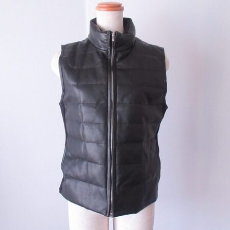 レザー調がかっこいい レリアンのベストを買取しました