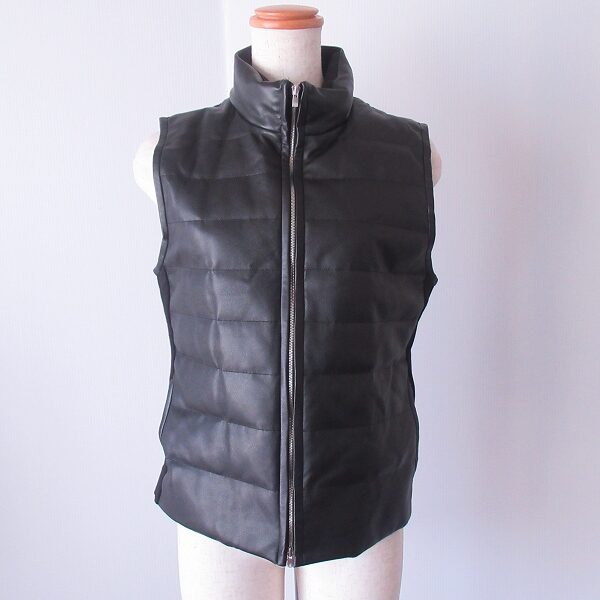 レザー調がかっこいい レリアンのベストを買取しました