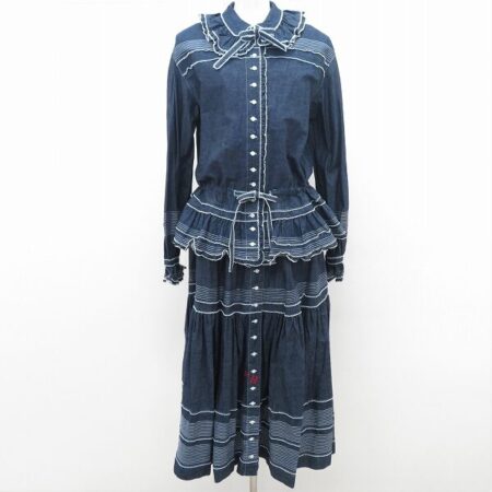 ピンクハウスのセットアップを買取しました！デニムとフリル