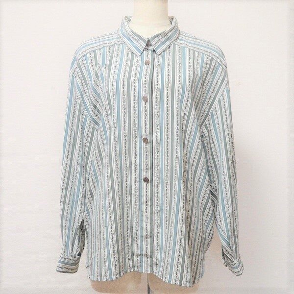 爽やかさがクセになる！ストライプが素敵なレリアンのシャツを買取しました