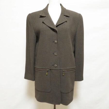 さりげないストライプがオシャレ！レリアンのジャケットを買取しました