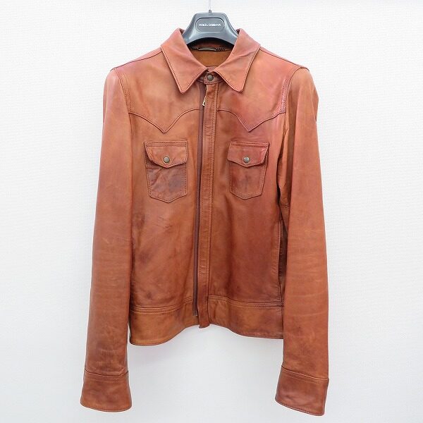 シープスキン イタリア製 ドルチェ&ガッバーナのジャケットを買取しました
