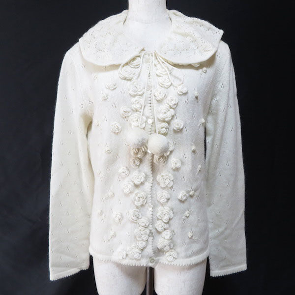 アンゴラ混！ピンクハウスのカーディガンを買取しました