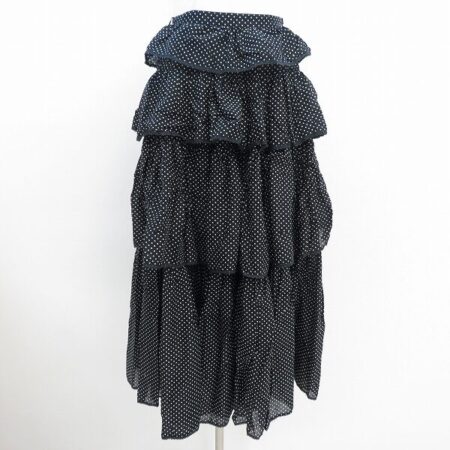 ピンクハウスのスカートを買取しました！黒×フリル×ドットのバランスが素敵