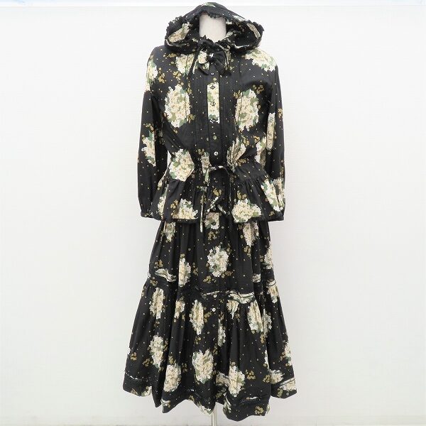 ピンクハウスのスリーピースを買取しました!しっとりしたお花にうっとり