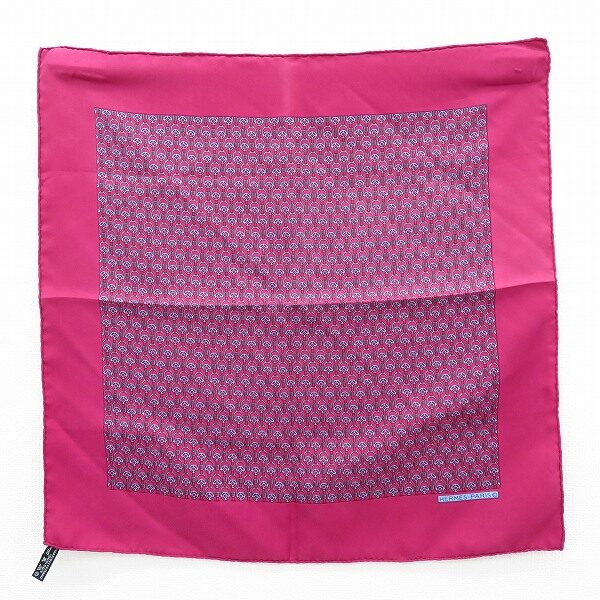 ピンクが綺麗 エルメスのスカーフを出張買取ご利用のお客様より買取しました