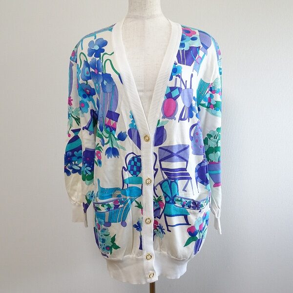 レオナールのカーディガンを出張買取ご利用のお客様より買取しました