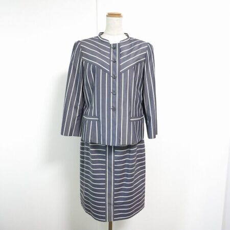 グレー×白のストライプがかっこいい｜ジュンアシダのセットアップを買取しました