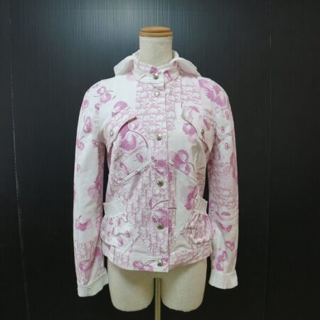 さわやかな柄がポイント クリスチャンディオールのジャケットを買取しました