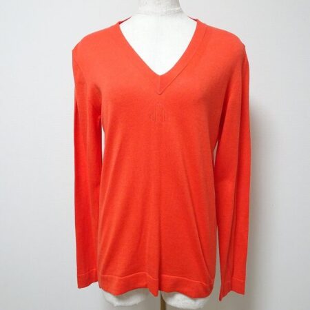 エルメスのニットを買取しました！鮮やかなオレンジににっこり