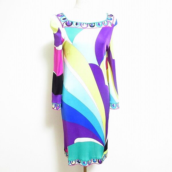 綺麗な色合いに見とれる!エミリオプッチのワンピースを買取しました