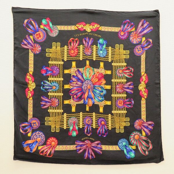 【エルメス】馬のリボン スカーフを出張買取ご利用のお客様より買取しました