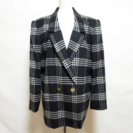 レリアンのジャケットを買取しました！アイボリーのチェックがポイント