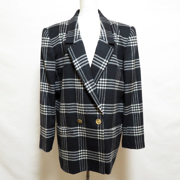 レリアンのジャケットを買取しました！アイボリーのチェックがポイント