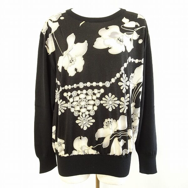 コントラストが見事なレオナールのニットを買取しました