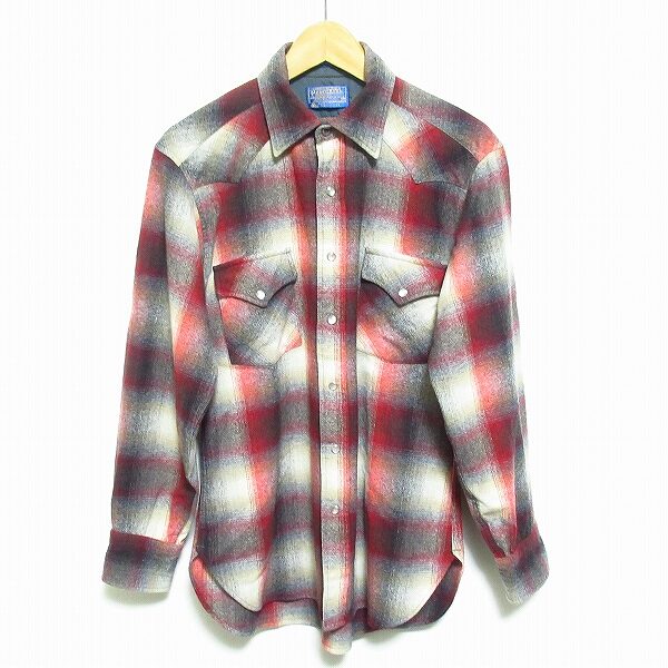 眩しいほどの赤がかっこいい ペンドルトンのシャツを買取しました