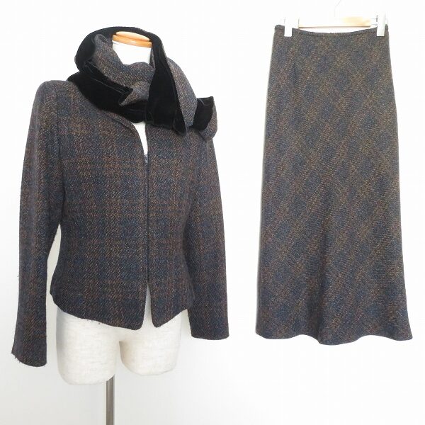 品の塊！イネスのスカートスーツを買取しました