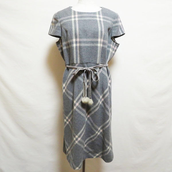 エムズグレイシーのワンピースを買取しました！品のいいチェック