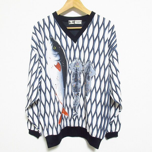 魚とイカが斬新 カンサイヤマモトのカットソーを買取しました
