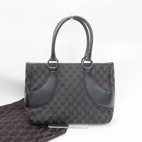 グッチのトートバッグを買取しました！強すぎないGG柄がポイント