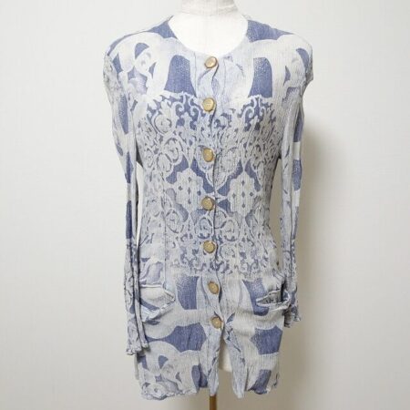 伊太利屋のカーディガンを買取しました！シワ加工が綺麗