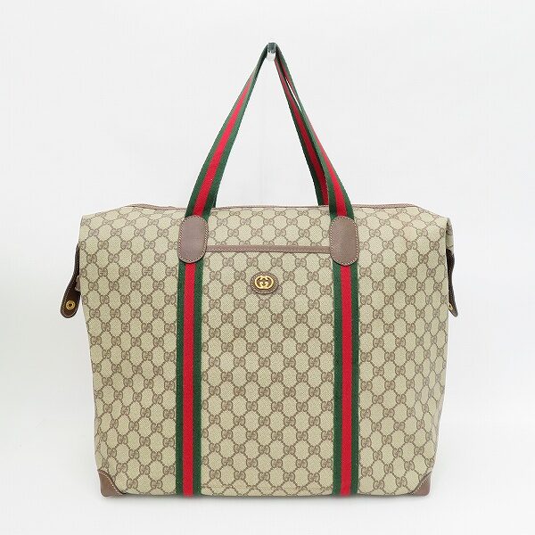 グッチの旅行鞄を出張買取いたしました！大容量で安心感も