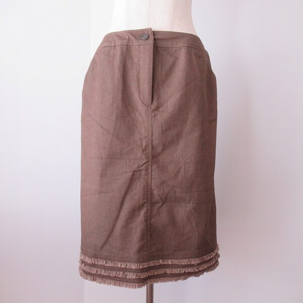 レリアンのフリンジスカート11号サイズを買取させて頂きました