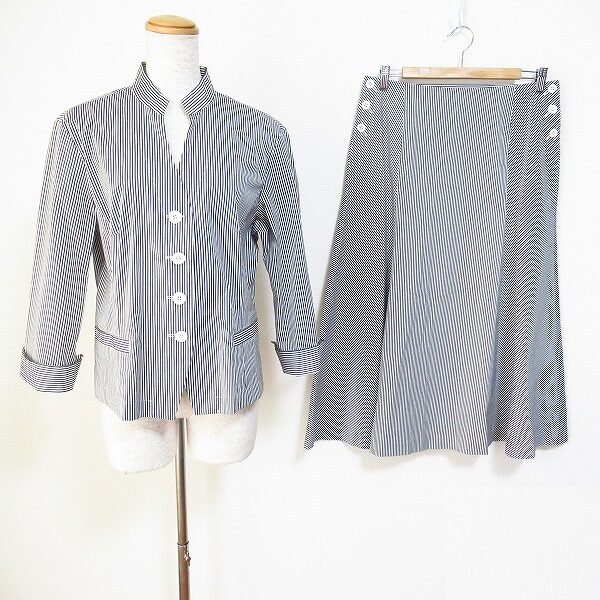 ストライプも上品 ヨシエイナバのセットアップを買取しました