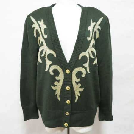 レリアンのカーディガンを買取しました！豪華な模様に目を奪われる