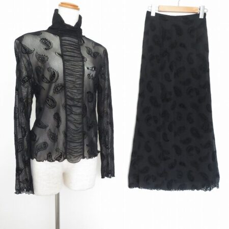 ほんのりチラつくペイズリー柄！イタリヤのセットアップを買取しました