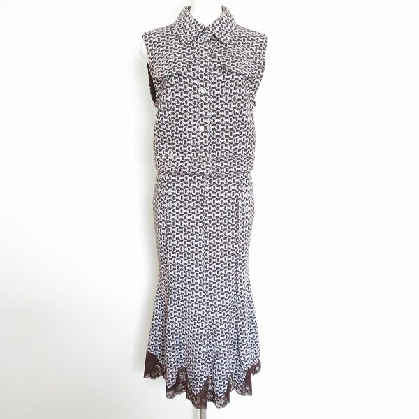 スッキリ×愛らしさ感じる 伊太利屋のセットアップを買取しました