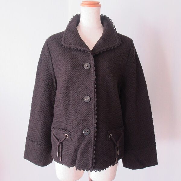 焦げ茶具合が美しい レリアンのジャケットを買取しました