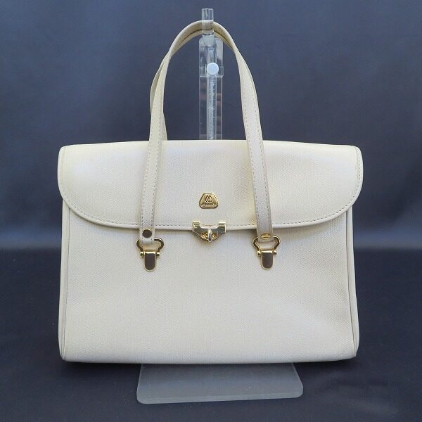 ベージュ×シンプルが嬉しい モラビトのハンドバッグを買取しました