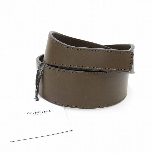 堅実な雰囲気がある アニオナのベルトを買取しました