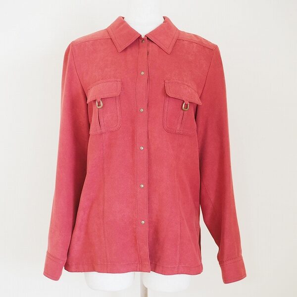 スエード調で明るくカッコよく!レリアンのシャツを買取しました