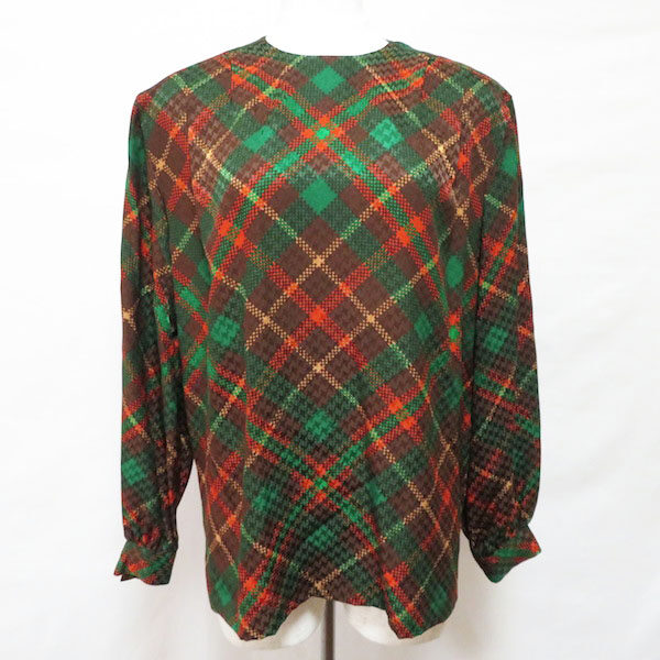 ブラウン×オレンジ×グリーンの落ち着きがいい ジュンアシダのカットソーを買取しました