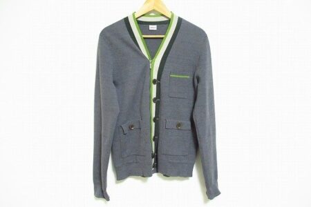 グレーと緑のコラボがいい ケンゾーのカーディガンを買取しました！